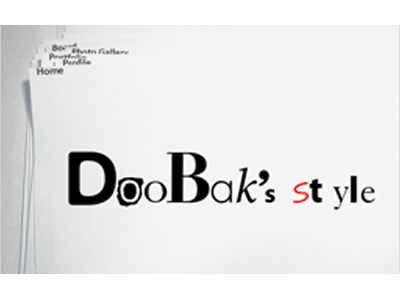 Doobak Style Personal Website